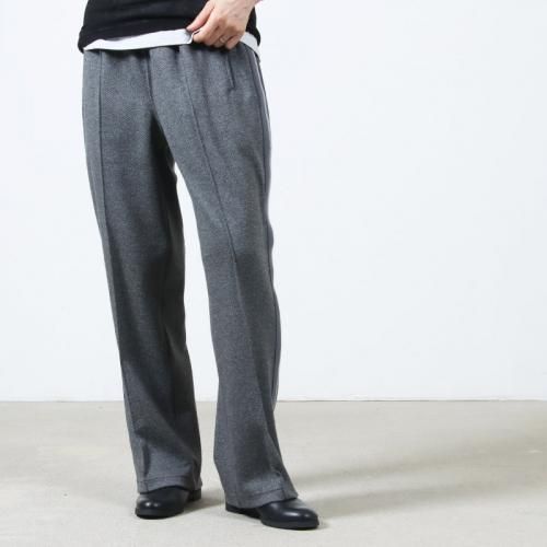 COOHEM (إ) KNIT SIDELINE HERRINGBONE TRACK PANTS WOMENS / ˥åȥɥ饤إܡȥåѥ 