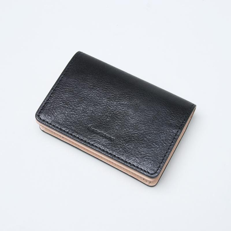 極美品 エンダースキーマ 本革 レザー ケース カードケース ブラック Hender Scheme(エンダースキーマ) card file カード ファイル