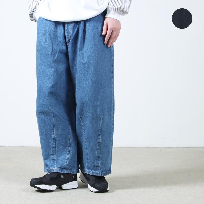is-ness (イズネス) 5PK BALLOON PANTS(Enzyme Wash) / 5ポケット
