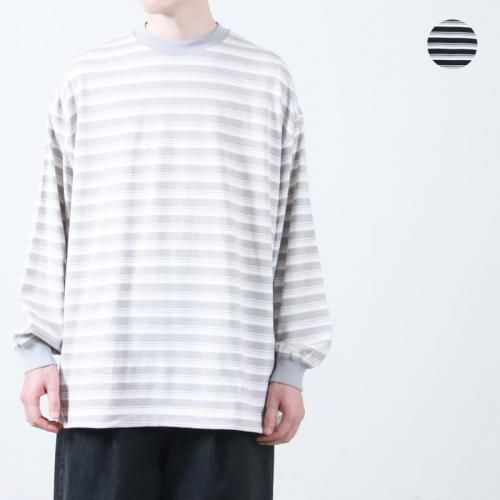 is-ness (ͥ) BALLOON STRIPES LONG SLEEVE T SHIRT / Х롼󥹥ȥ饤ץ󥰥꡼֥ƥ
