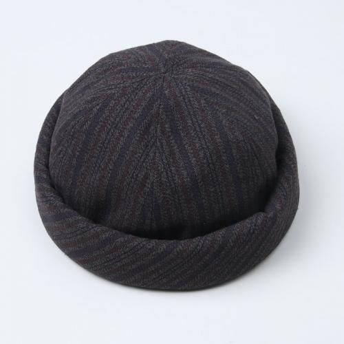 roundabout (饦Х) Dobby Stripe Roll Cap / ɥӡȥ饤ץ륭å