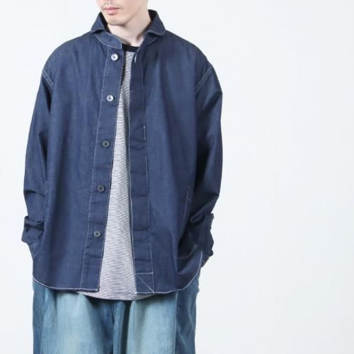 YAECA 2-12U クロップドデニムパンツ YAECA（ヤエカ） ワイドクロップドデニム[14-12W] - clothes tile