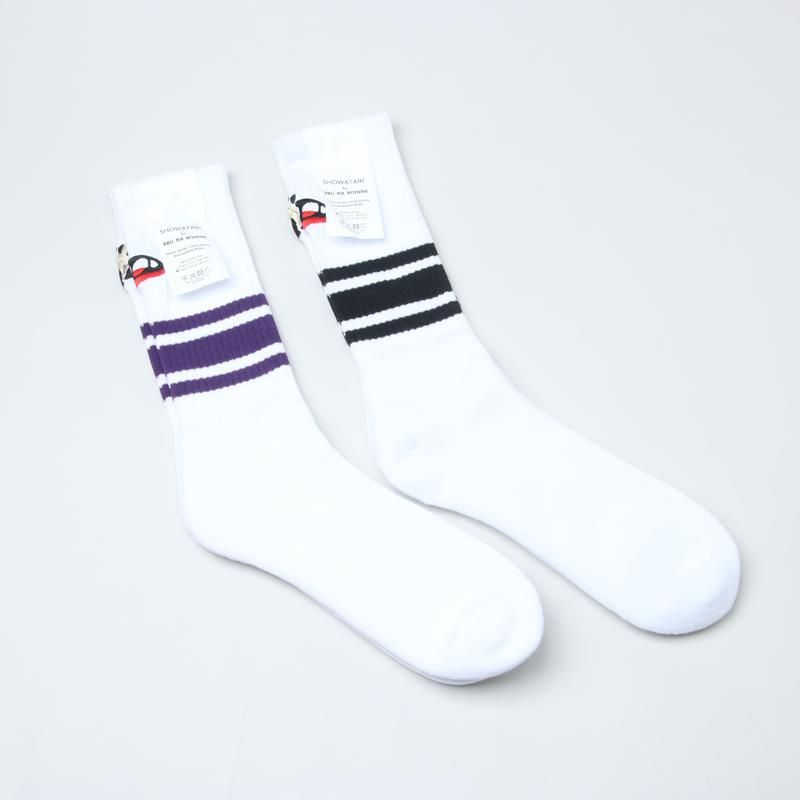 BRU NA BOINNE (ブルーナボイン) Skater Socks Amusement Rides