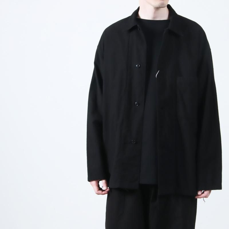 COMOLI (コモリ) コットンネル シャツジャケット