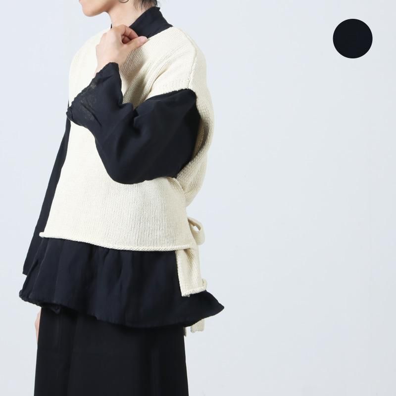 Veritecoeur (ヴェリテクール) リボンニットベスト