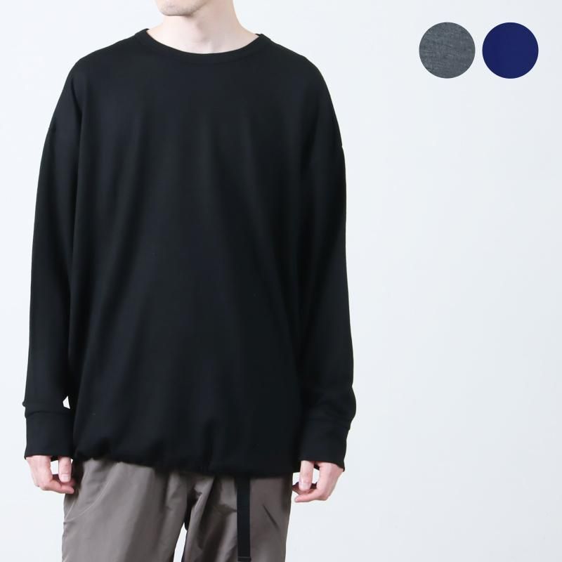 AXESQUIN (アクシーズクイン) MERINOWOOL BASIC L/S TEE / メリノ