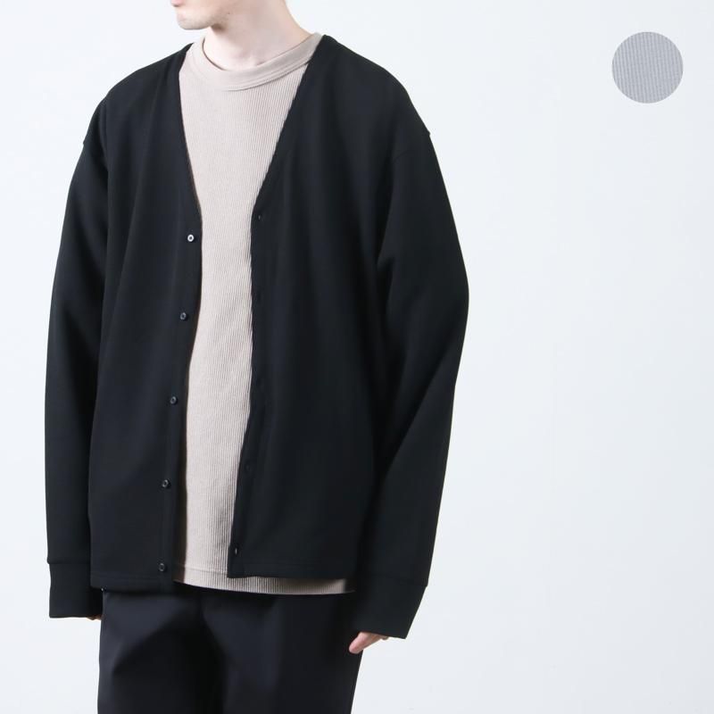 SUNSEA 21AW WAFFLE CARDIGAN 3 BLACK 日本製 SUNSEA 21AW WAFFLE CARDIGAN 3 BLACK 日本製