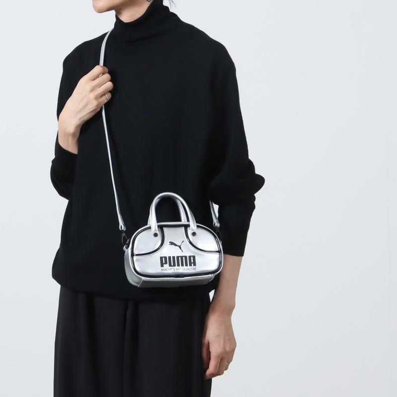 ヒマ PUMA (プーマ) PUMA 1976 メタリックマイクログリップバッグ1L
