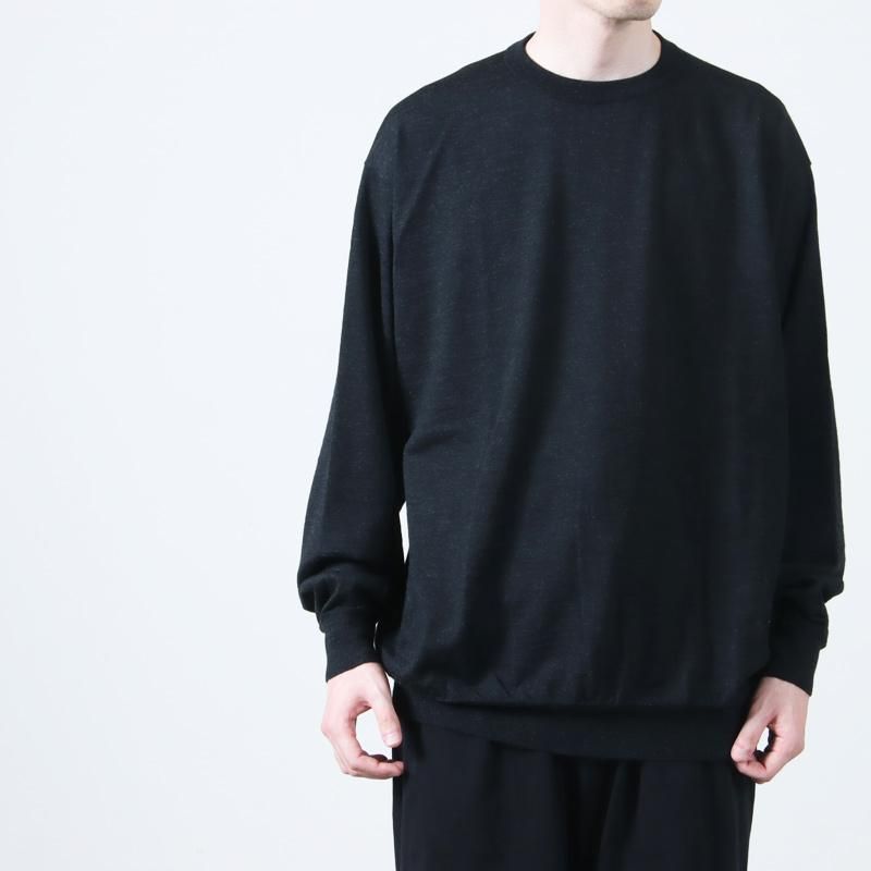 COMOLI (コモリ) ウール クルーネックニット