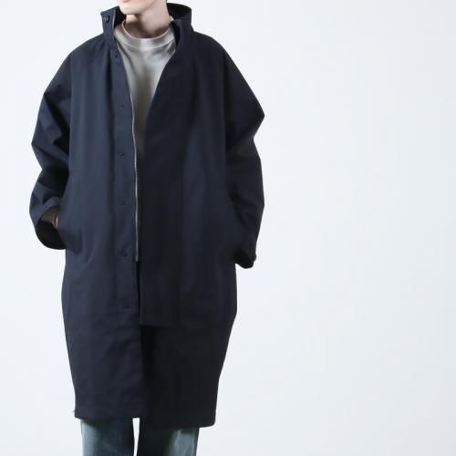 YAECA CONTEMPO カシミヤ混 チェスターコート ウール ブラック M YAECA (ヤエカ) CONTEMPO CHESTER COAT / コンテンポ チェスター