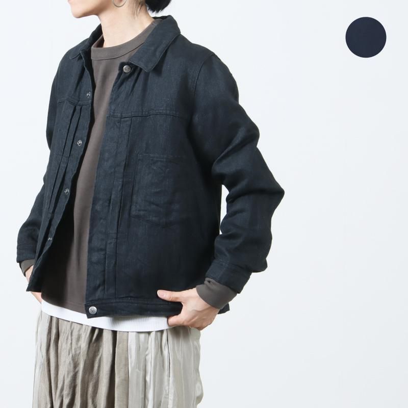 Vlas Blomme ヴラスブラム ワイドシャツジャケット Vlas blomme (ヴラスブラム) ジャケット