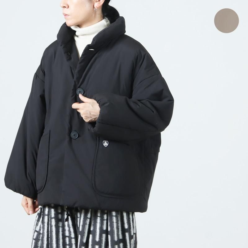 【定価49,500】ORCIVAL | オーシバル 高機能中綿ブルゾンBLACK ORCIVAL (オーシバル) STAND COLLAR BLOUSON / スタンドカラー