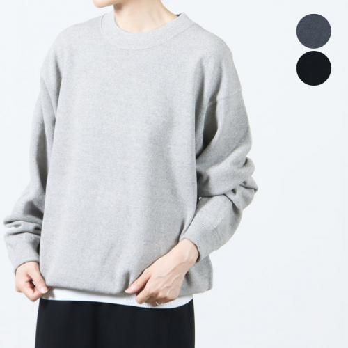 【美品】crepuscule Knit Shirts L/S ブルー　サイズ2 楽天市場】クレプスキュール（ニット・セーター｜トップス