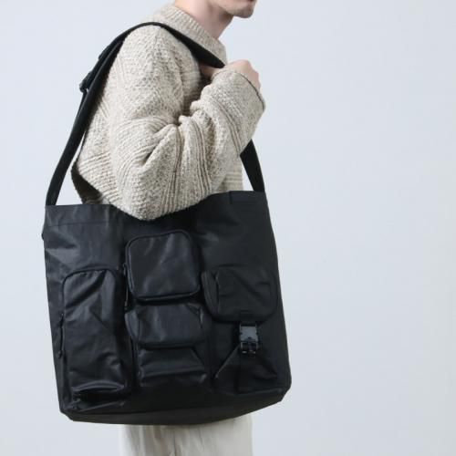 bagjack (Хåå) MULTI POCKETS 2WAY TOTE MEDIUM BLACK2 / ޥݥå2WAYȡȥߥǥ