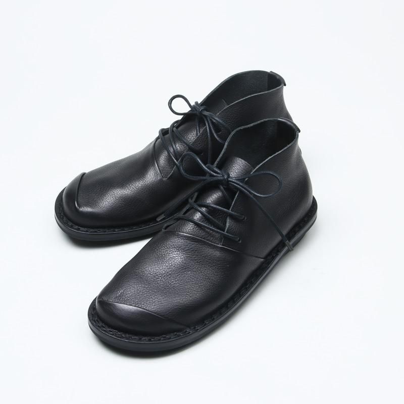 美品 トリッペン 42 コスモス レースアップシューズ レザー ブラック trippen (トリッペン) COSMOS / コスモス レースアップシューズ