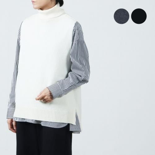 Commencement (󥹥) Turtle knit vest / ȥͥå٥