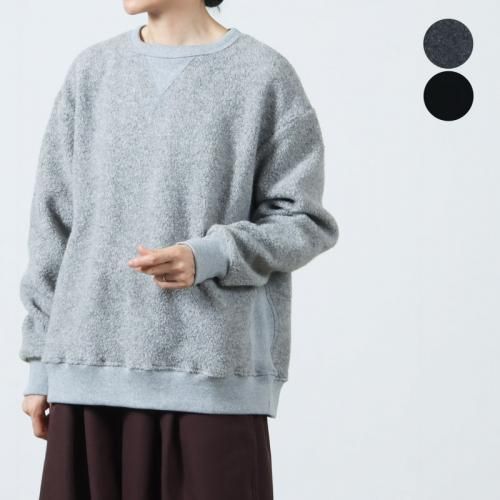 evam eva wool linen tunic col:82.ライトグレー | cotyle