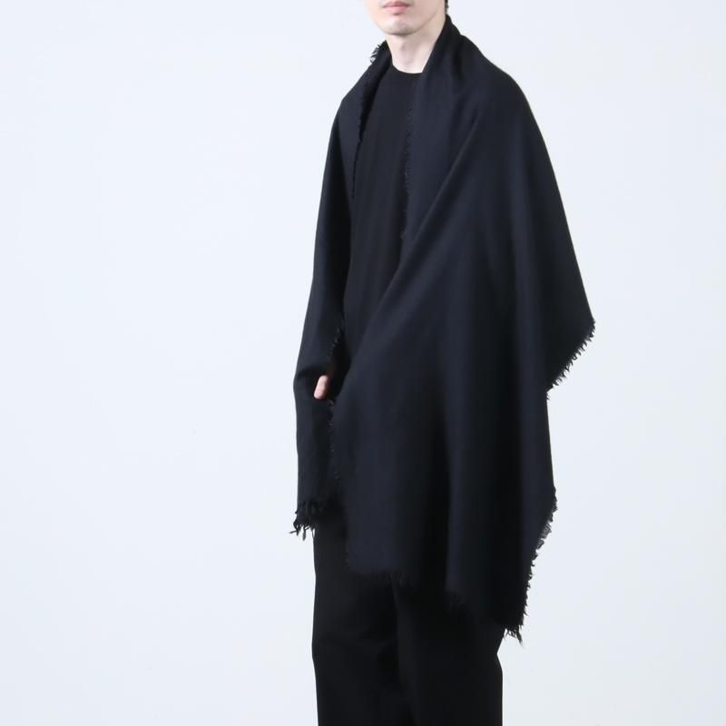 COMOLI (コモリ) カシミヤシルク 製品染ストール