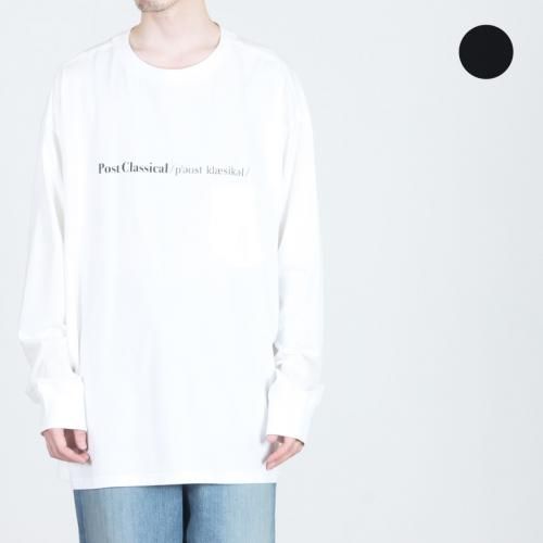 TAKAHIROMIYASHITATheSoloist.   post classical over sized l/s tee. / ݥȥ饷륪Сɥ󥰥꡼֥ƥ