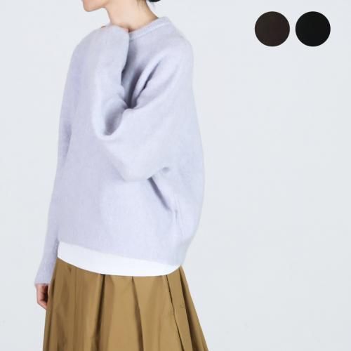 unfil (ե) stretch superkid mohair crew-neck P/O / ȥåѡåɥإ롼ͥåץ륪С