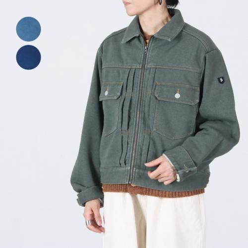 blanc basque (ブランバスク) 裏毛Gジャン