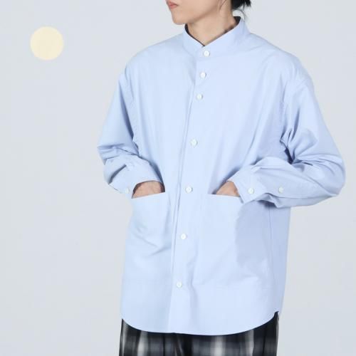 【imas】THE HINOKI 先染めコットンバフクロスシャツコート THE HINOKI (ザ ヒノキ) 先染めコットンバフクロスシャツコート