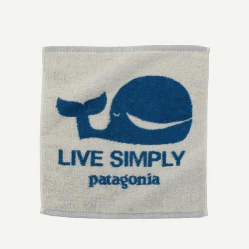 PATAGONIA (パタゴニア) Imabari Face Towel whale / 今治フェイス・タオル ホエール