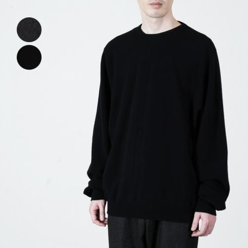 COMOLI (コモリ) SCOTT&CHARTERS別注 クルーネックニット