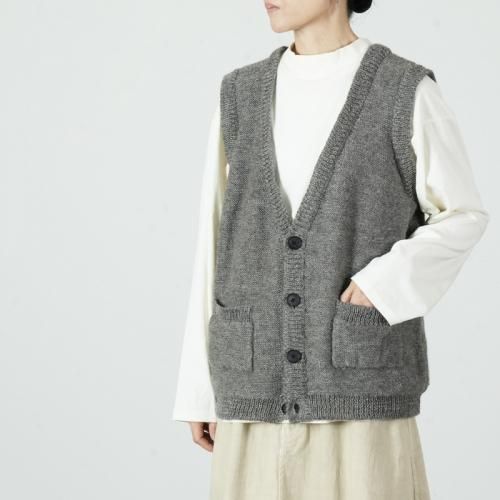 YAECA (䥨) Guernsey Knit Vest / 󥸡˥åȥ٥