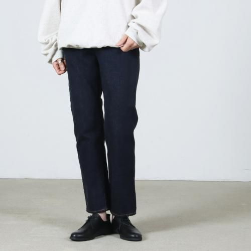 YAECA (ヤエカ) W 3denim-05 DENIM PANTS PIPED STEM / デニムパンツパイプドステム