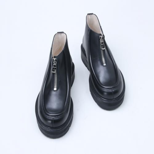 BEAUTIFUL SHOES (ビューティフルシューズ) FRONT-ZIP MOCCASIN / フロントジップ モカシン