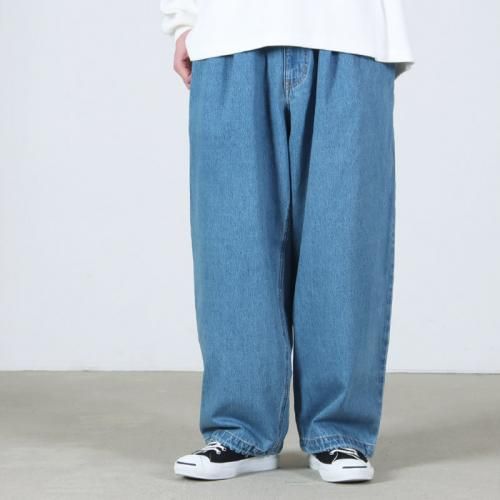 UNTRACE (アントレース) _238 ワイドデニムパンツ(LIGHT FADE)