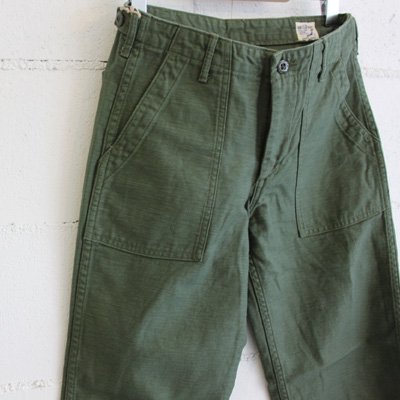 orslow Lady's NEW US ARMY FATIGUE PANTS col:16 GREEN47 BEIGE