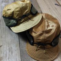 [SOLD OUT]DECHO (ǥ) AF-1 NYLON STORMY CAP col:GREENBROWN