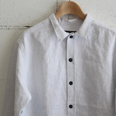 GARMENT REPRODUCTION OF WORKERS SWEDEN GRANDPA SHIRT(OPEN) col:white