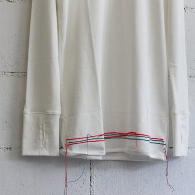  50 OFF RYU chain st. long t-shirt col:white