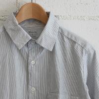 Ordinary Fits CONCEAL SHIRT col:BLUE STRIPE