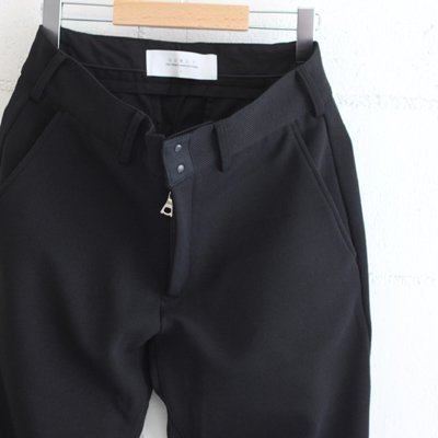 CURLY TRACK TROUSERS col:BLACK