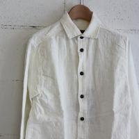 GARMENT REPRODUCTION OF WORKERS LINEN NORTH FARMERS SHIRT col:white