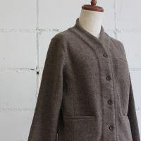 evam eva press wool jacket col:44 mocha