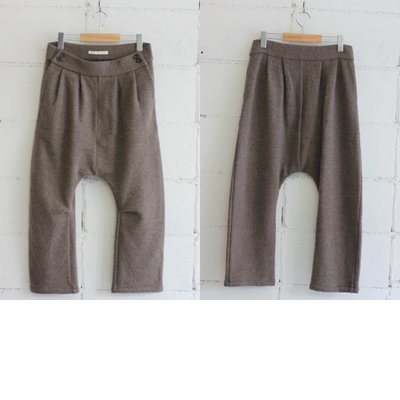 evam eva press wool sarrouel pants col:44 mocha - Cotyle (コチレ)