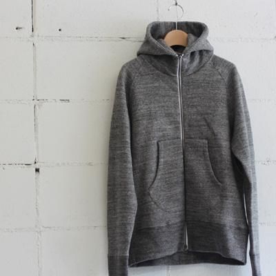 Curly RAFFY ZIP PARKA col:CHARCOAL