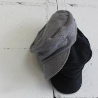 CURLY WELT SNAP CAP col:GRAYCHARCOAL