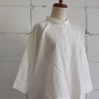 evam eva garment dyeing dolman shirt col:02 off white