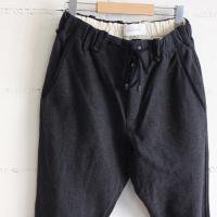 CURLY WELT EZ TROUSERS col:CHARCOAL