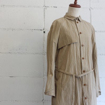  40 OFF PULETTE Feathery Trench Coat col:BEIGE