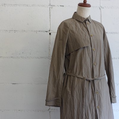  40 OFF PULETTE Feathery Trench Coat col:SAND KAHKI