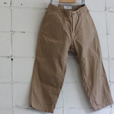 Ordinary Fits 180°FRENCH CROPPED col:BEIGE