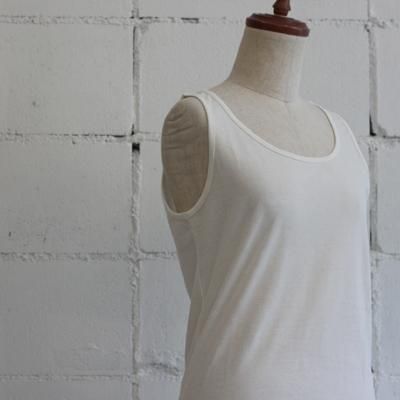 yohaku tank top col:white