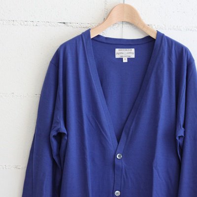 pyjama clothing Men's L/S CARDIGAN col:ROYAL